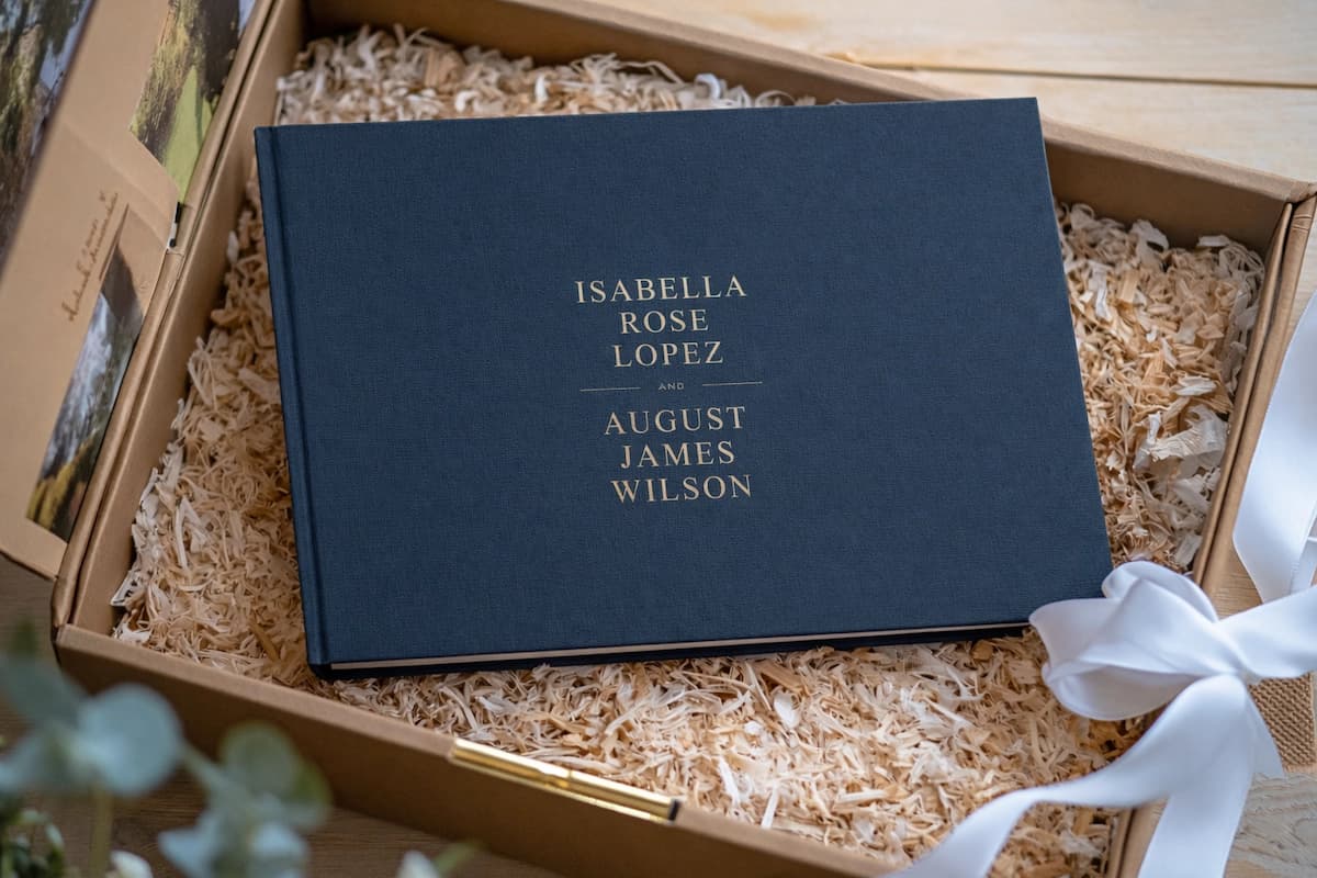 Love Retold wedding memory book